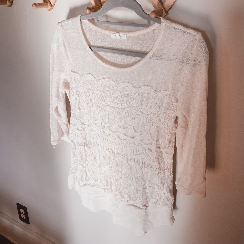 Maurices Lace Top - Picture 2 of 5